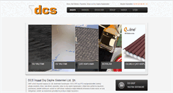 Desktop Screenshot of dcs.com.tr