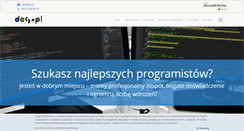 Desktop Screenshot of dcs.pl