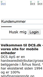 Mobile Screenshot of dcs.dk